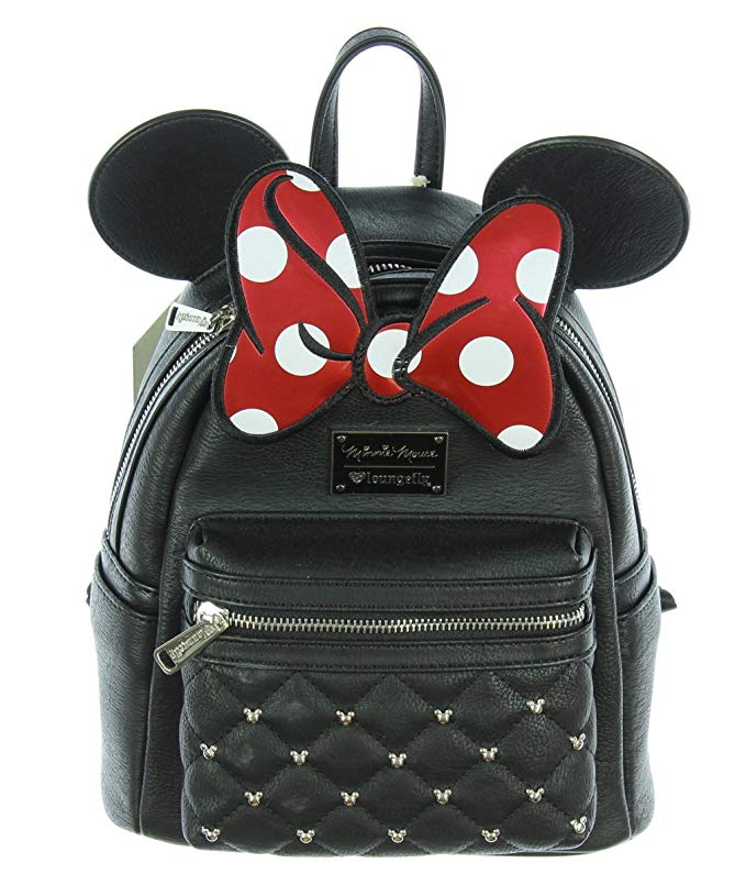 Loungefly Disney Minnie Mouse Ears & Bow Mini Backpack