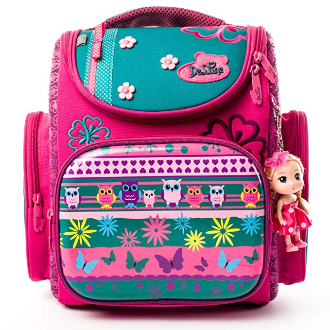 Kids Backpack for Girls and Boys Cute School Bag - Waterproof/Unique/Noble