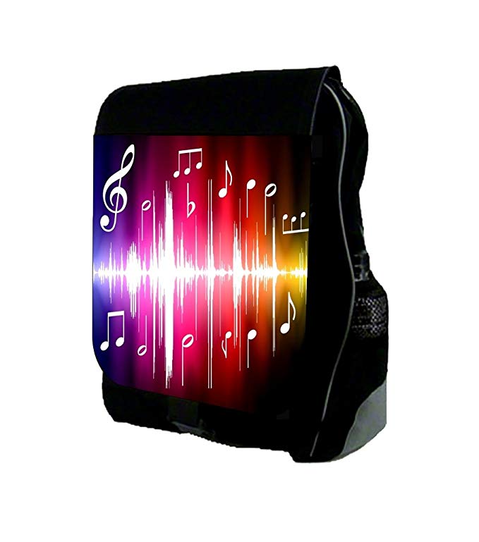Colorful Music Design TM School Backpack