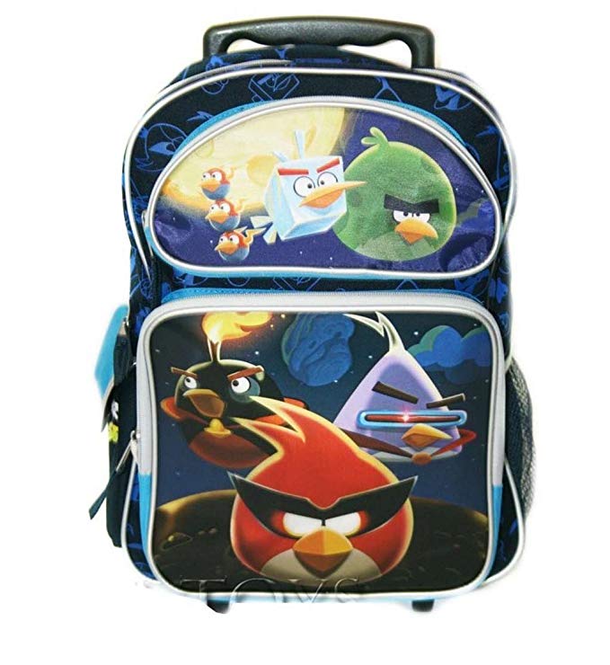 ANGRY BIRDS ROLLING BACKPACK