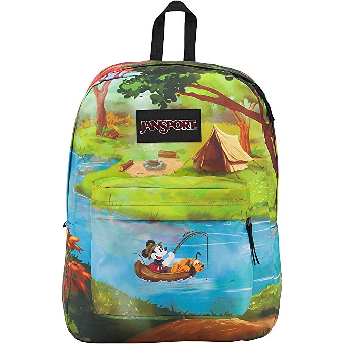 JanSport Disney High Stakes Backpack, Forest Camp, One Size