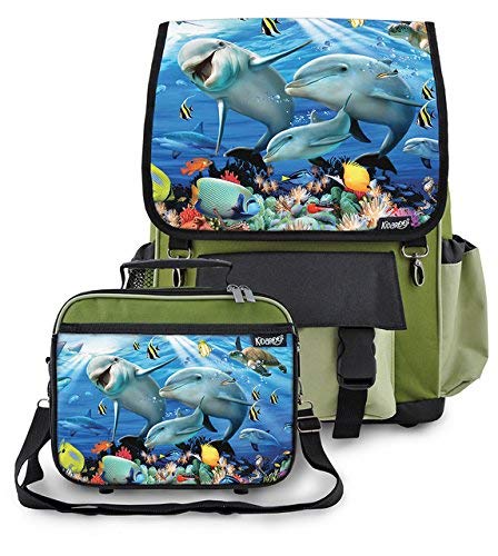 Kidaroo Sunshine on the Reef School Backpack & Lunchbox for Girls, Boys, Kids