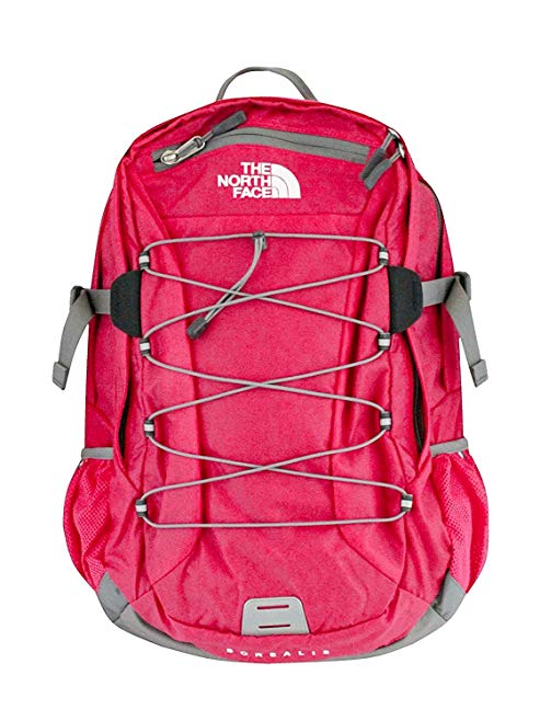 The North Face Women Classic Borealis Backpack Student School Bag Rose Red