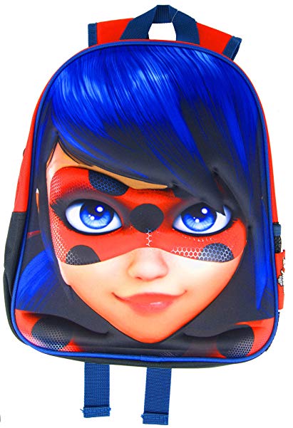 Original Miraculous Ladybug 3D Backpack For Kids! Officially Licensed Miraculous Ladybug Merchandise